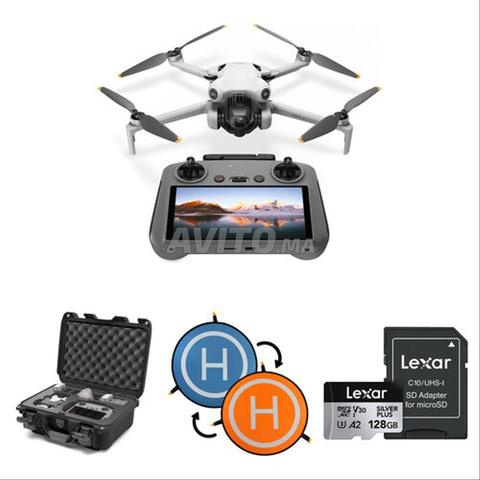 Drone DJI Mini 4 Pro avec RC 2 et kit d'étui de voyage