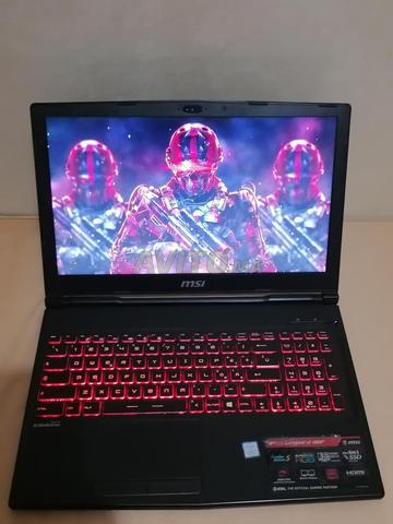 MSI i7 8750H GTX 1070 8GB VRAM 16RAM 256SSD 1T HDD