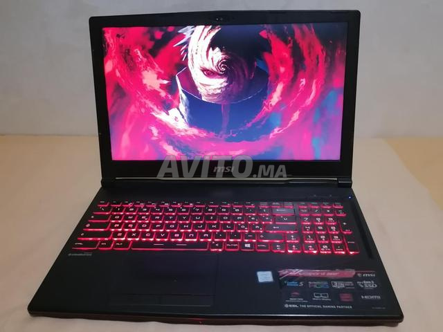 MSI i7 8750H GTX 1070 8GB VRAM 16RAM 256SSD 1T HDD