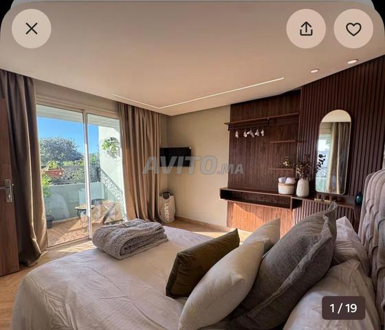 Appartement à louer 50 m² à Rabat - 2