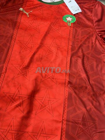 طقم المنتخب المغربي الأصلي مقاس S M XL - 2