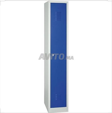 Vestiaire 2 portes\armoire casier rangement métall - 2