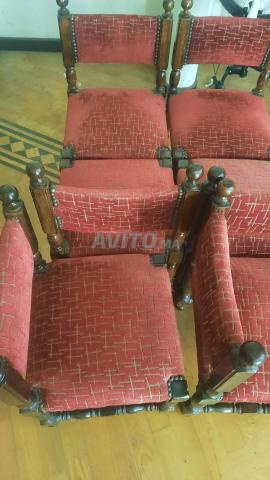 6 chaises bois massif - 2