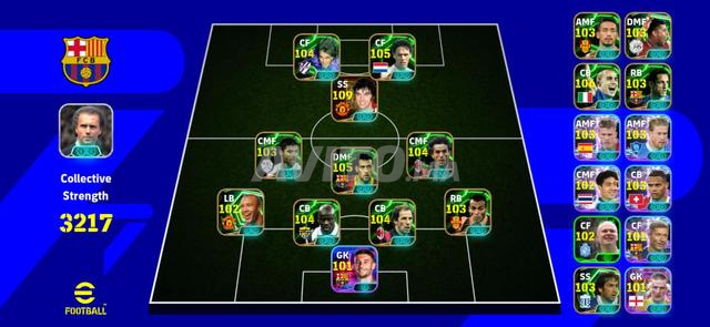 Comptes PES eFootball - 2