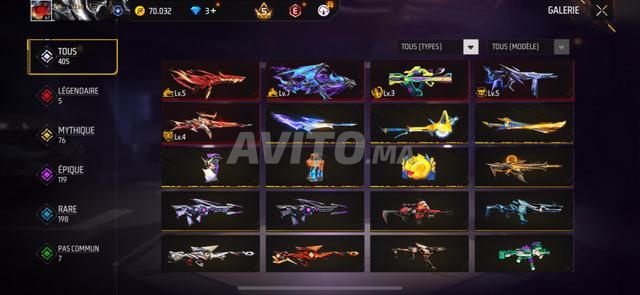 Compte Free Fire
