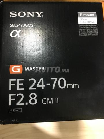 سوني FE 24-70 مم f2.8 GM II حالة كالجديد