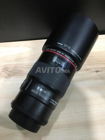 Canon EF 100mm f2.8L Macro IS USM état Neuf