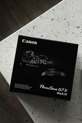 كاميرا كانون G7x مارك 3 جديدة - أسود - 2