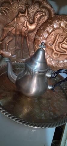 Ancienne théière signée Al Farrouj Le Coq - 2