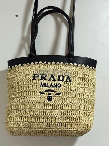 Sac Cabas Prada en Raphia PR3210 - 2