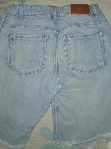 Short jean bleu - 2