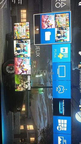 PS4 Slim online non flashée 1 manette 4 jeux - 2