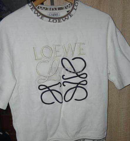 T-shirt blanc over - 2