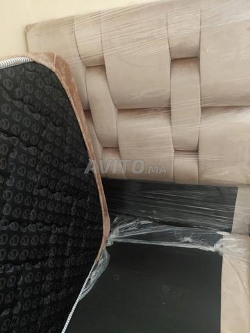 سرير مفرد كامل بإطار ومرتبة طبية - 2