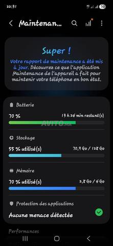 Mémoire 128G RAM 4G - 2
