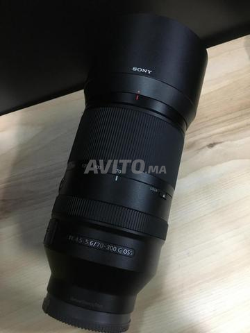 زووم سوني 70-300 f 4.5-5.6 G OSS بحالة ممتازة