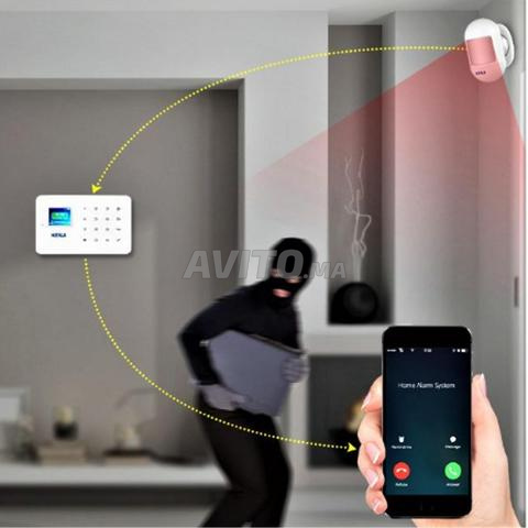 SYSTÈME D'ALARME Kerui SANS FIL APPELS SMS SIRÈNE - 2