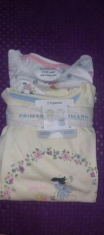 بيجامات صيفية 2 Primark مقاس 6-7 سنوات