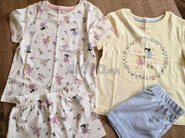 Pyjamas d'été 2 Primark taille 6-7 ans - 2