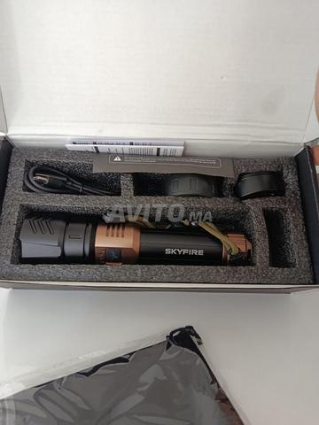 Lampe Torche LED SKYFIRE Rechargeable USB - 2