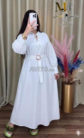 Robe longue avec ceinture - 2