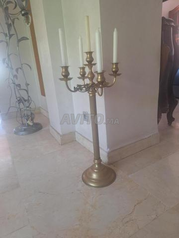 2 chandeliers en cuivre - 2