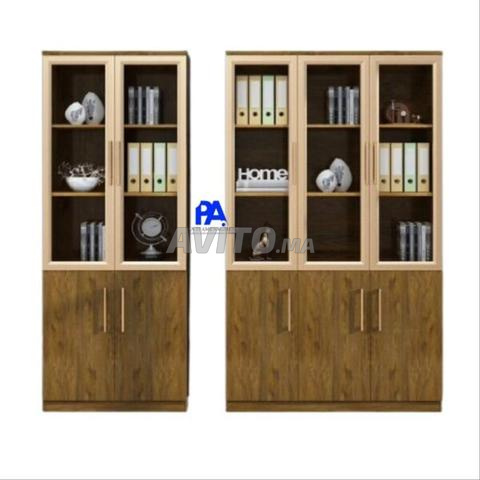 Bibliothèque en bois moderne / Vestiaire - 2