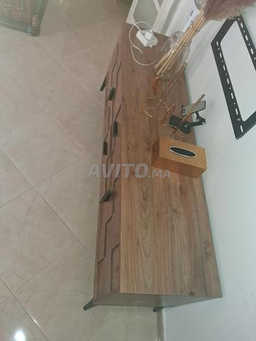 Meuble TV en bois design moderne 1800 dirhams - 2