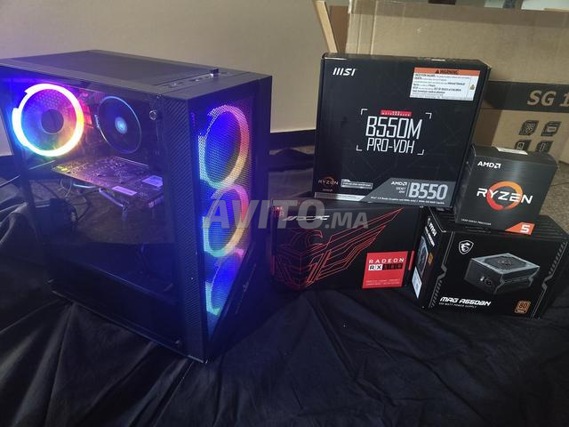 PC Gamer Ryzen 5 5600 / RX 580 8GB / 16GB RAM / B550M