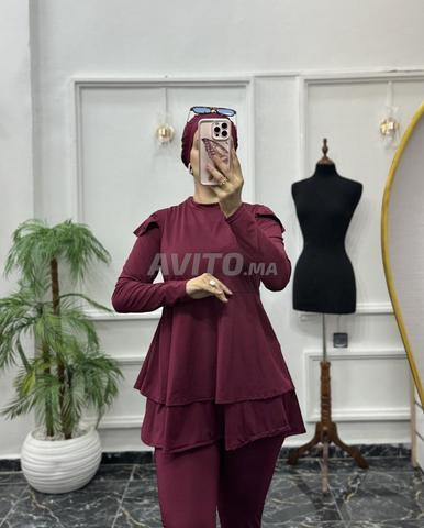 بوركيني أنيق ومريح للمحجبات وغير المحجبات 🍓🎀 - 2