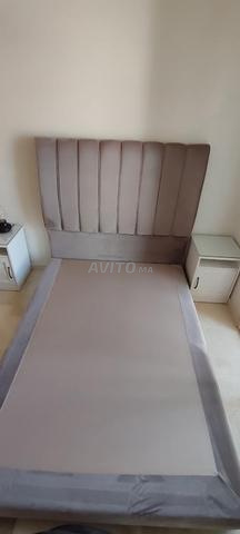 Sommier Richbond avec tête de lit 140x190 - 2