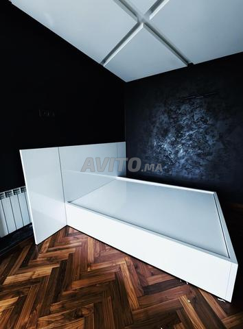 - Lit moderne avec excellent rangement - 2