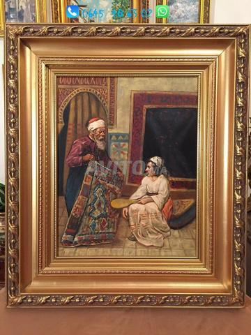 Tableau peinture sur toile pour décoration - 2