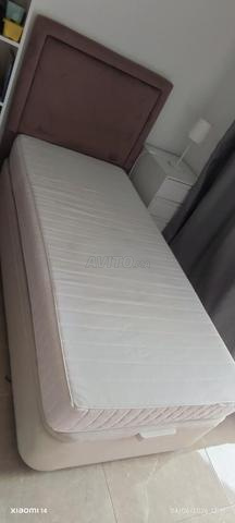 سرير فردي مع صندوق تخزين كبير - 2