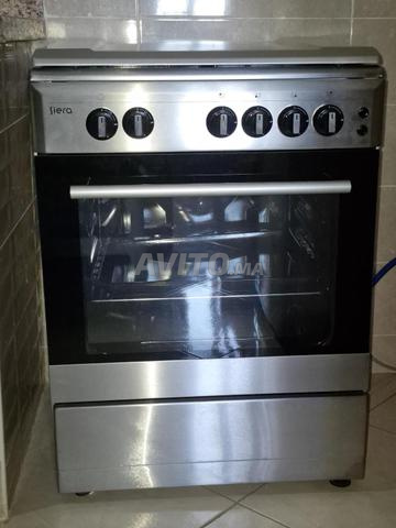 Cuisinière à gaz inox SIERA 4 feux avec four - 2
