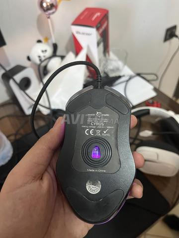 ماوس ألعاب RGB Shark الأبيض - 2