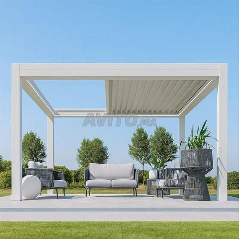 Pergola Bioclimatique à Lames Rétractables - 2