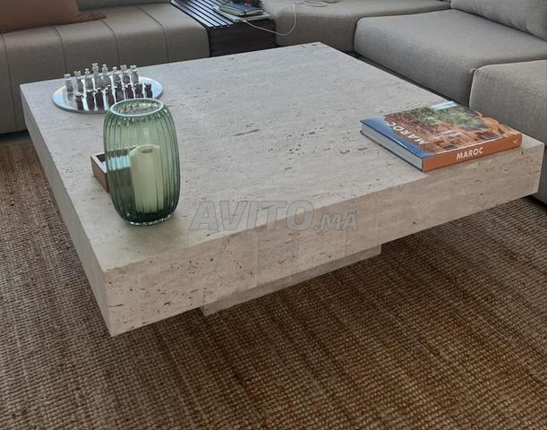 A vendre table en travertin - 2