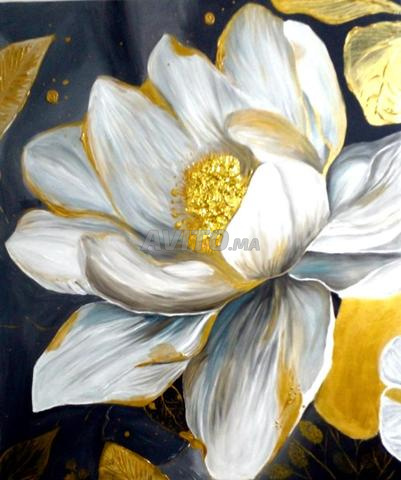 Tableaux faits main peintre acrylique