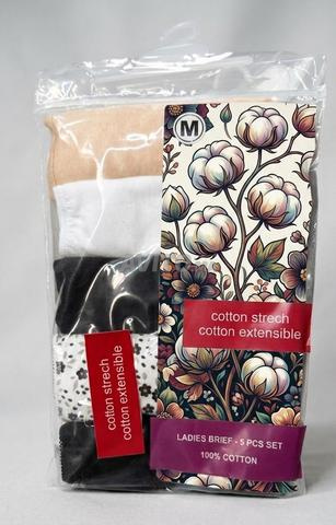 Ensemble de sous-vêtements féminins en coton neuf taille M