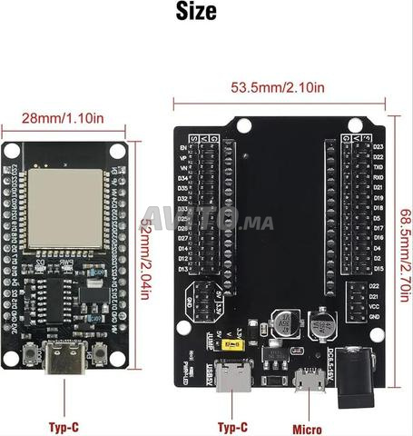 ESP32 Type-C (CH340C) – WiFi Bluetooth – Neuf - 2