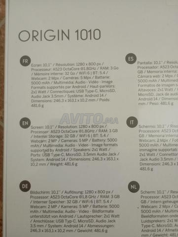 جهاز لوحي Thomson Origin1010 - 2