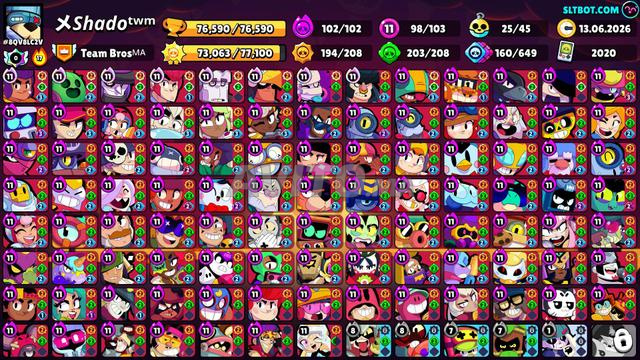حساب Brawl Stars OG بـ 76 ألف كأس - 2