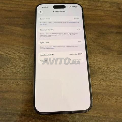 iPhone 16 Pro Max 256GB - État Proche du Neuf