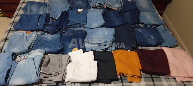 30 pantalons jeans prix pièce 60 dh gros 1500