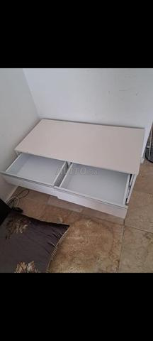 Excellente table avec rangement 120cm x 80cm - 2