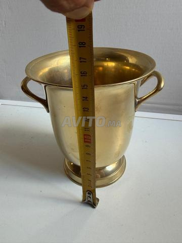 Verre pots glaçons cuivre / كؤوس و حامل ثلج نحاس - 2