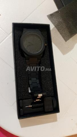 🔥 Montre homme noire luxueuse pour les connaisseurs 🔥