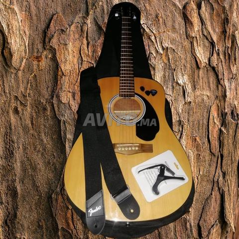 حزمة جيتار صوتي كاملة Fender FA-115