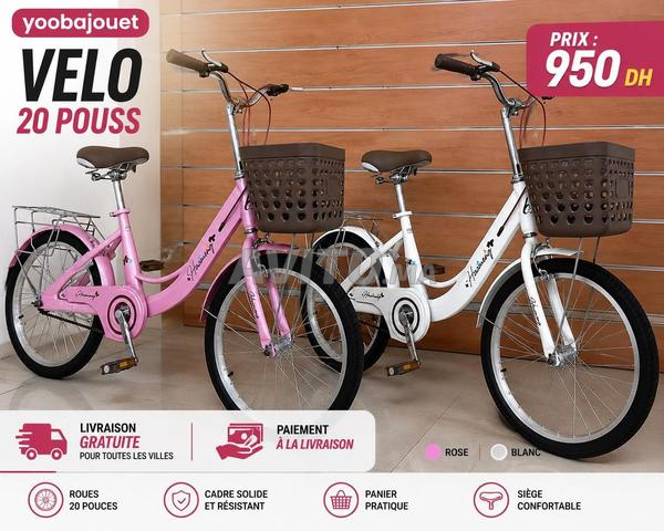 Vélo Ville 20 Pouces Homneng 🌸🚲 - 2